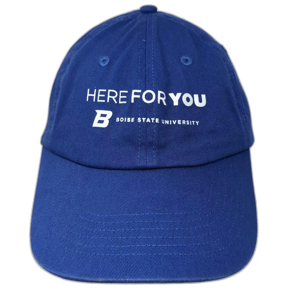 Koozie Boise State University Blue One Size Baseball Cap Adjustable Cotton Hat